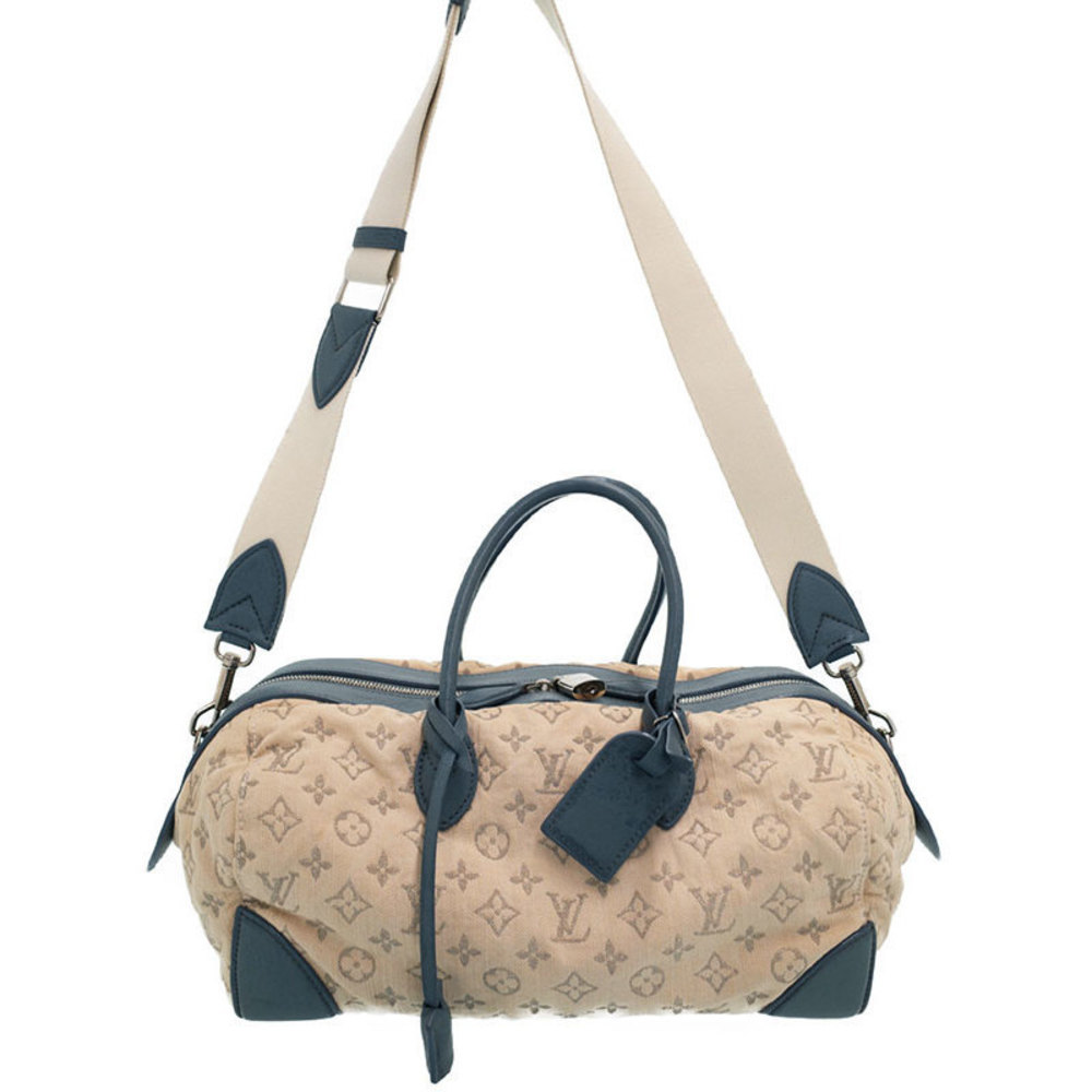 Louis Vuitton Denim Bag Speedy Monogram